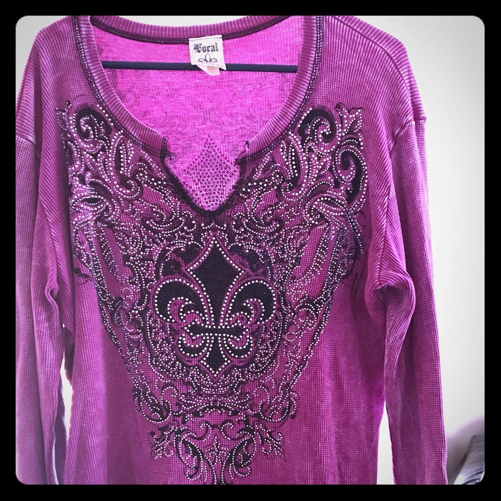 Vocal thermal long sleeve shirt!